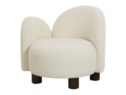 1564 6 lounge kreslo honolulu house nordic pravy roh boucle bile