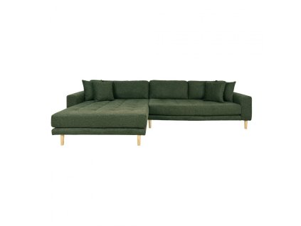 2059 3 rohova pohovka lido 290 cm polyester zeleny levy roh