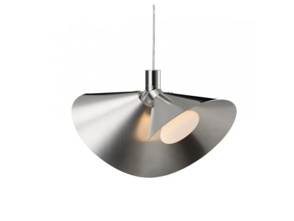 2230 9 zavesne svitidlo peel frandsen prumer 40 cm kartacovana nerezova ocel a sklo