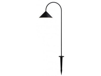 2254 4 venkovni prenosna lampa grasp s bodcem frandsen vyska 60 cm kov cerna
