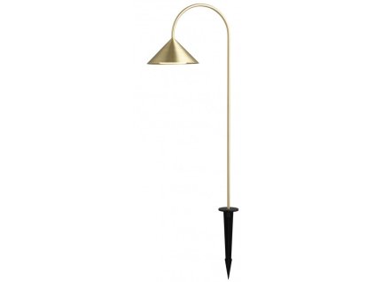 2257 8 venkovni prenosna lampa grasp s bodcem frandsen vyska 60 cm kov mosaz