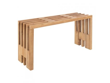 2383 7 lavice benidorm house nordic 90x30 teak prirodni