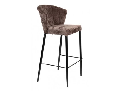 2668 8 barova zidle georgia dutchbone 101 cm calounena kovova fialova