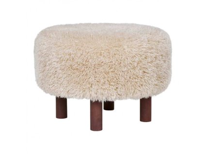2713 7 puf inverness house nordic polyester svetle hnedy