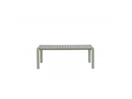 3034 11 zahradni kovova lavice vondel zuiver 129 5x45 cm zelena