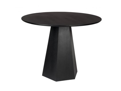 3400 9 jidelni stul pilar zuiver 100 cm cerny