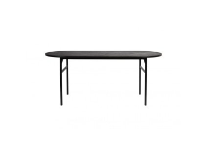 3526 9 jidelni stul ovalny marcio wll 180 cm cerny