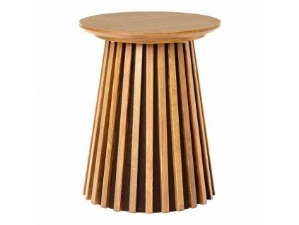 3682 1 odkladaci stolek kulaty osaka house nordic 40 cm prirodni dub