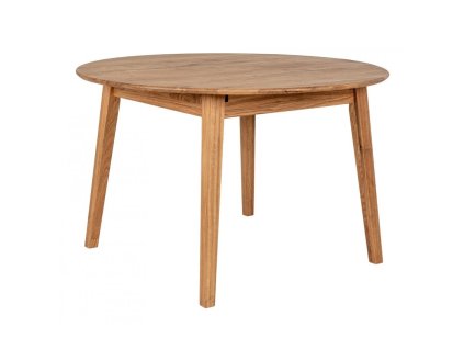 3907 6 jidelni stul rozkladaci kulaty metz house nordic 118 cm dub prirodni