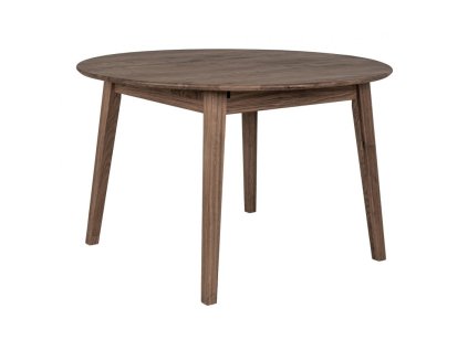 3910 6 jidelni stul rozkladaci kulaty metz house nordic 118 cm tmavy dub