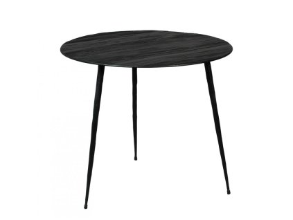 4147 9 odkladaci stolek dutchbone pepper cerny 45 cm