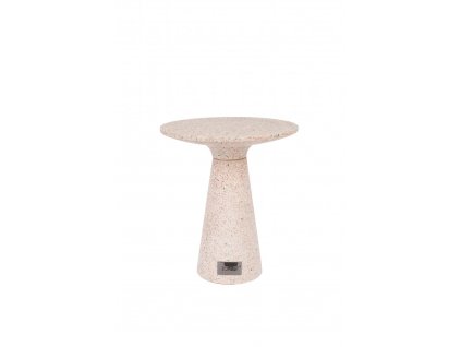 4189 8 odkladaci stolek victoria zuiver 41cm terrazzo ruzovy