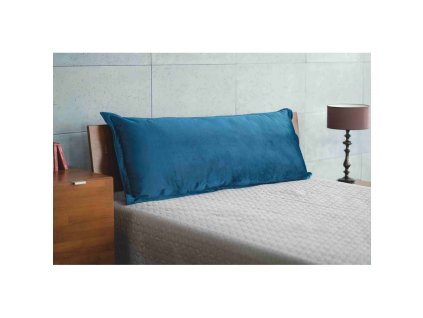 Denní polštář VISBY MJUKA, modrá French velvet fabric 670 (Šířka 180 cm)