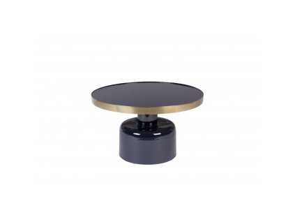 4306 7 konferencni smaltovany stolek glam zuiver 60 cm modry