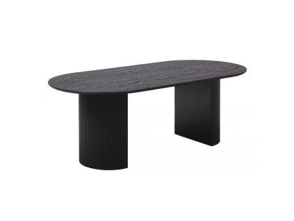 4858 1 jidelni stul ovalny boavista house nordic 210x100 cm tmave hnedy