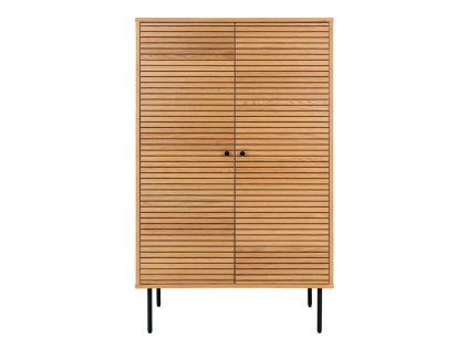 4981 5 skrin kyoto house nordic 130x80 cm dvoudverova drevo a kov prirodni