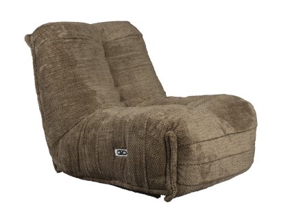 Křeslo čalouněné HAMILTON Dutchbone, hnědé