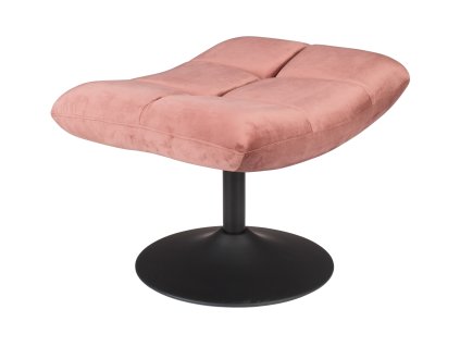Podnožka otočná DUTCHBONE BAR samet, růžová