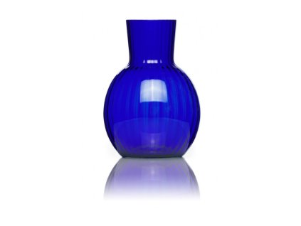 5764 4 vaza karafa tethys 1900 ml tmave modra kvetna 1794