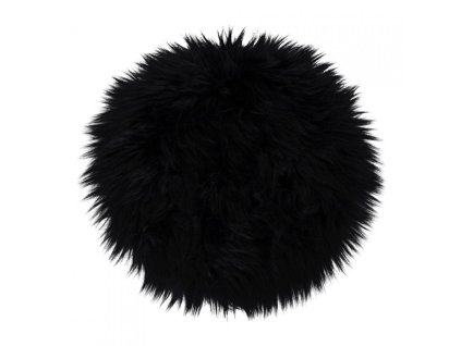 6271 2 podsedak lambskin 100 polyester cerny