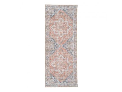 6313 2 koberec havana 80x200cm polyester se vzorem oranzovym