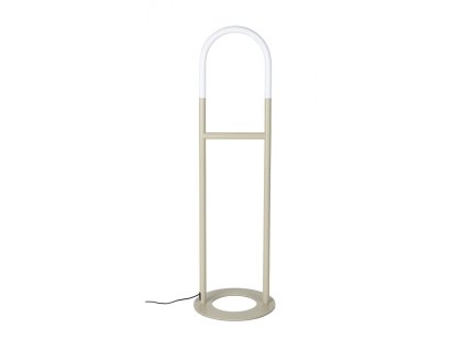 7750 12 stojaci lampa arch zuiver 135 cm bezovy kov a akryl