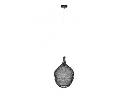 8038 11 zavesne svitidlo lena m zuiver 37 cm cerne