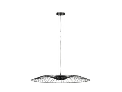 8158 11 zavesne svitidlo spider zuiver 90 cm kov cerny