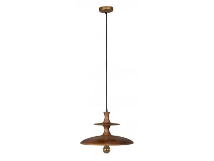 8167 8 zavesne svitidlo cath l dutchbone 43 cm mangove drevo