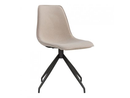 499 2 jidelni zidle otocna monaco house nordic potah polyester piskova