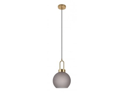 8893 2 zavesne svitidlo luton house nordic 25 cm kourove sklo
