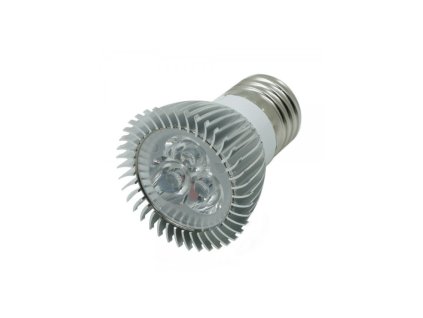 8956 3 zarovka grow 6w led pro podporu rustu rostlin a zeleniny