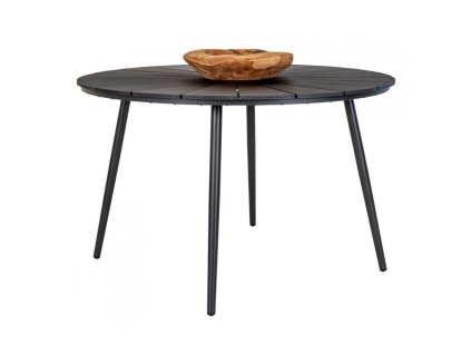 9301 5 zahradni stul atlanta house nordic 120 cm plast a hlinik cerny