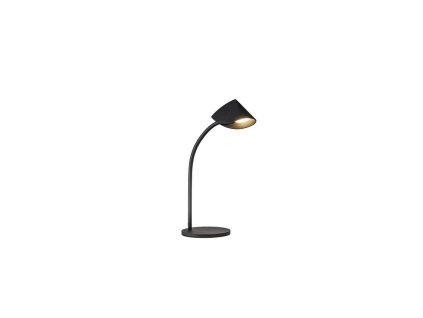 9382 5 stolni lampa capuccina mantra 440 mm kov cerna