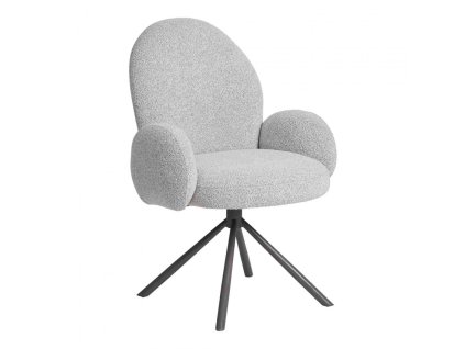 586 6 jidelni zidle otocna lana house nordic kov boucle seda