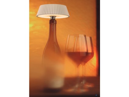 9694 8 led zatka relax na lahev s vinem mantra cerna