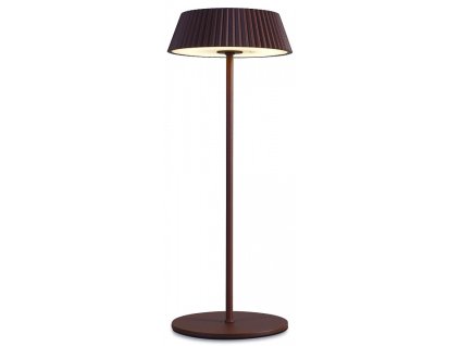 LED lampička stolní venkovní RELAX, MANTRA, tmavě hnědá