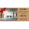 Dárkový poukaz ALHAMBRA (Hodnota poukazu 5000)