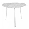 11425 5 odkladaci stolek ovoid marble pt 51 cm bily