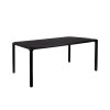 Jídelní stůl STORM ZUIVER  160x90 cm, dřevo kaučukovníku, černý