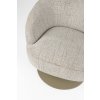 Křeslo otočné RENATE WLL, béžové