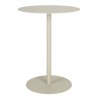 Zahradní bistro stolek SNOW Zuiver 57 cm, kov béžový