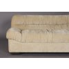 Pohovka DOUGLAS Dutchbone, 3-sedák, 214 cm, samet, kaučukovník, béžová