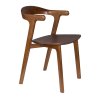 Jídelní židle NORTHWOOD Zuiver, dřevo, hnědá