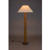 Stojací lampa HORACE Dutchbone, dubové dřevo a bavlna, hnědá