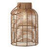 LED lampička stolní BRENTFORD, House Nordic, polyratan, hnědá