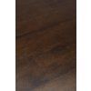Lavice ELROY Dutchbone 160x35 cm, dřevěná, tmavě hnědá