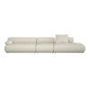 Rembrandt Sofa 4 5 seater left beige 1001821 01