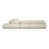 Rembrandt Sofa 4 5 seater right beige 1001611 01