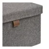Úložné boxy NOTO House Nordic polyester, set 3 kusů, šedé